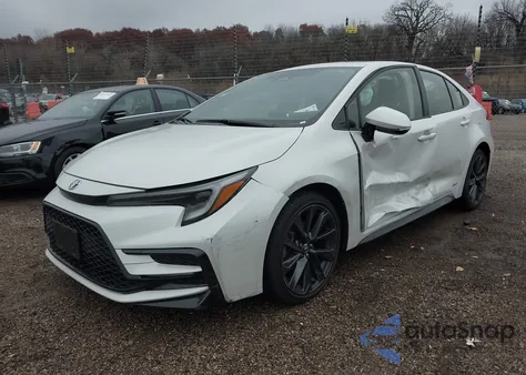 2023 Toyota Corolla Hybrid Se z USA, uszkodzony, nr VIN JTDBDMHE2PJ004186